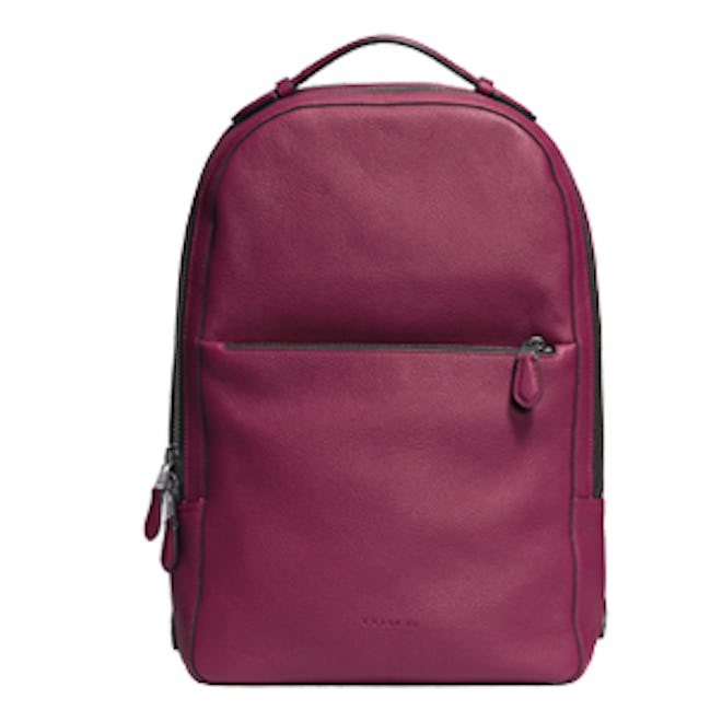Metropolitan Soft Backpack in Refined Pebble Leather