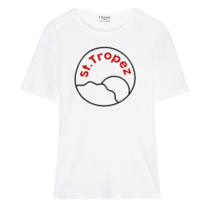 Le St. Tropez Printed Supima Cotton T-Shirt