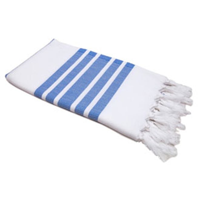Herringbone Striped Turkish Pestemal Towel