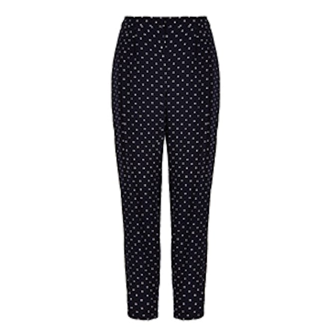 Diffusion Polka Dot Pleated Pants