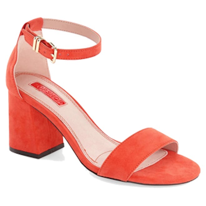 Noodle Block Heel Sandal