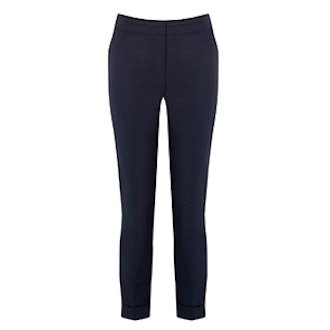 Compact Cotton Trousers