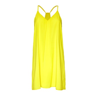 Lemon Fierra Y-Back Tank Dress