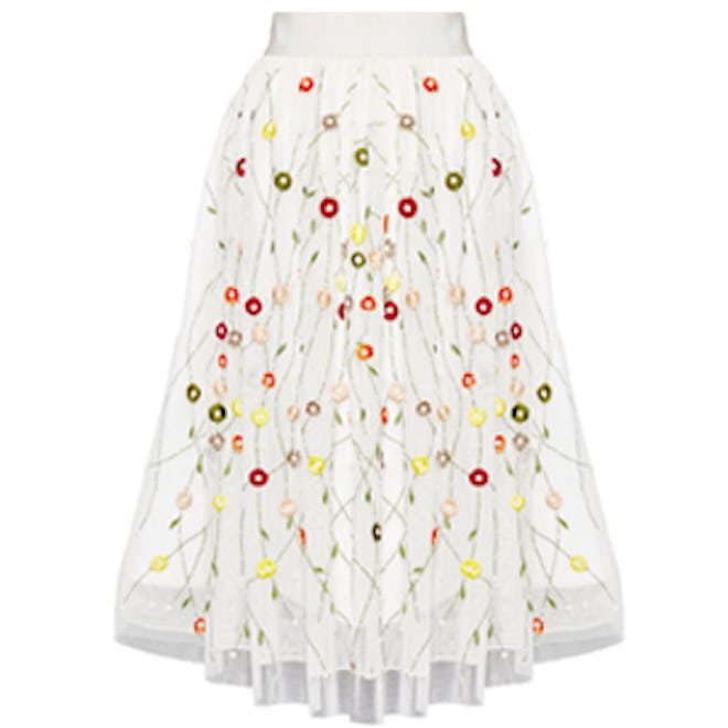 Catrina Embellished Midlength Skirt