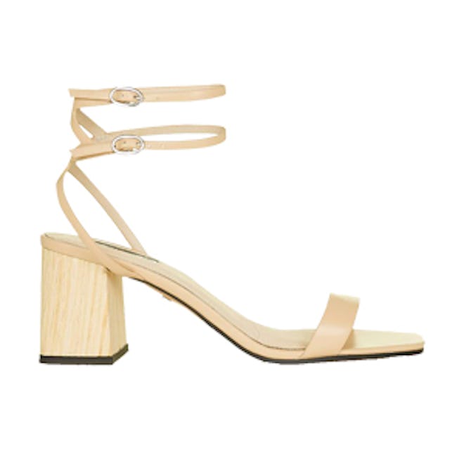 Ankle Wrap Heeled Sandal