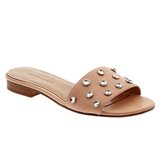 Embellished Slide Sandal