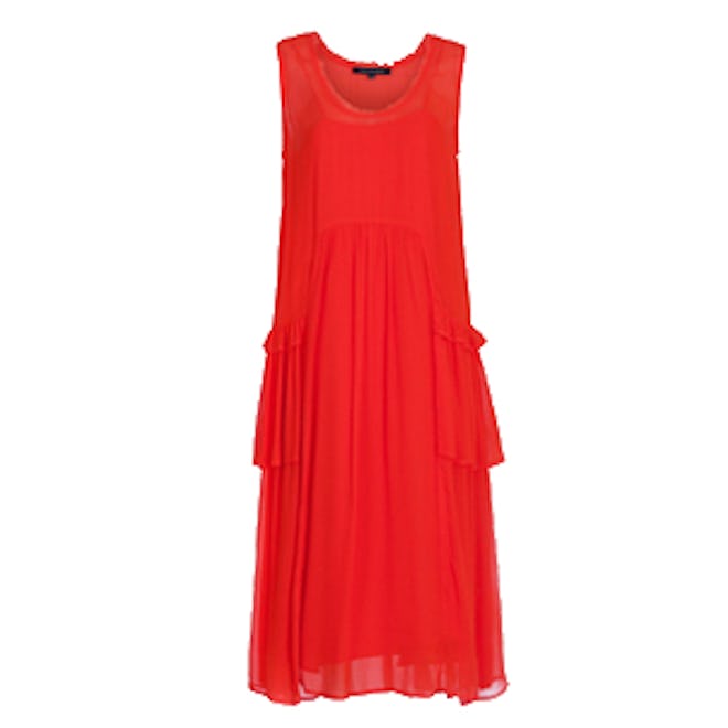 Rosie Drape Ruffled Dress