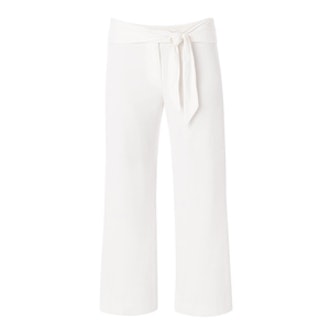 Imperial Cropped Tie Waist Pant