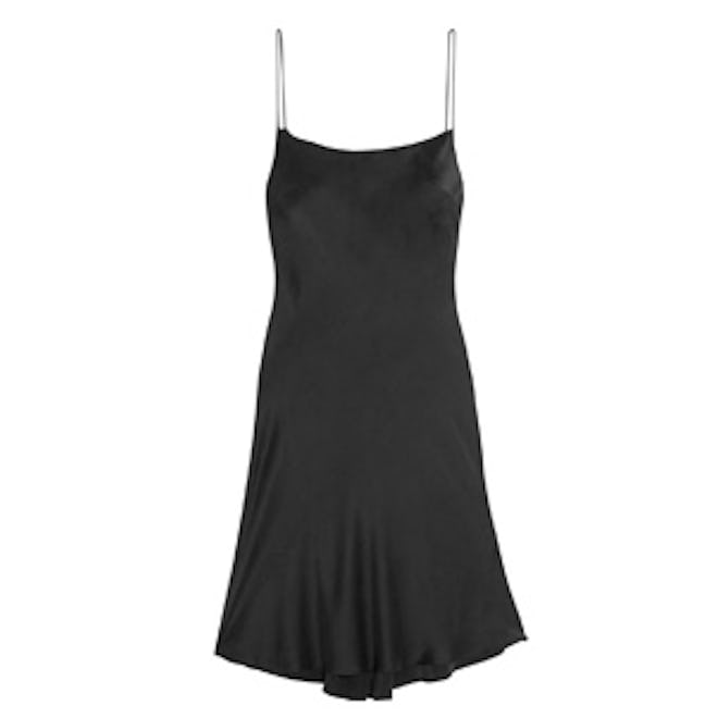 Jessa Washed-Silk Dress