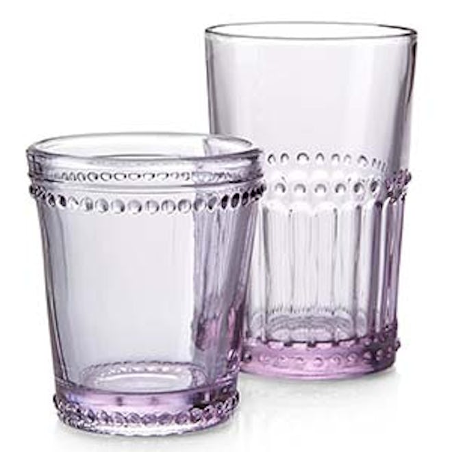 Lilac Drinking Glasses