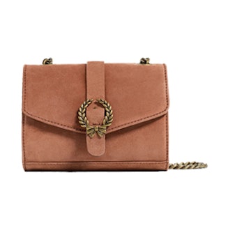 Leather Crossbody Bag With Buckle