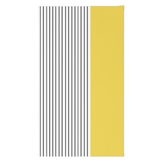 Minimal Green Stripes Area Rug