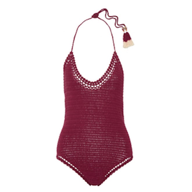 Essential Crocheted Cotton Swimsuit