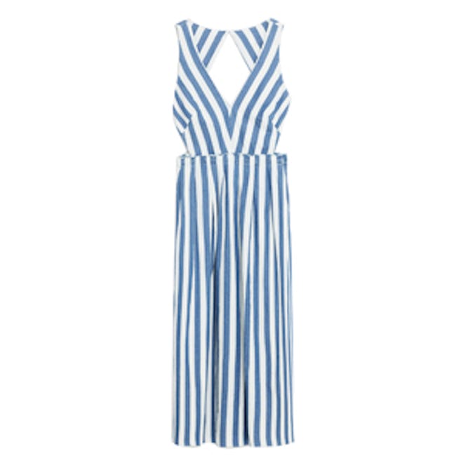 Striped Denim Dress
