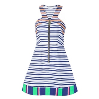 Striped A-Line Dress