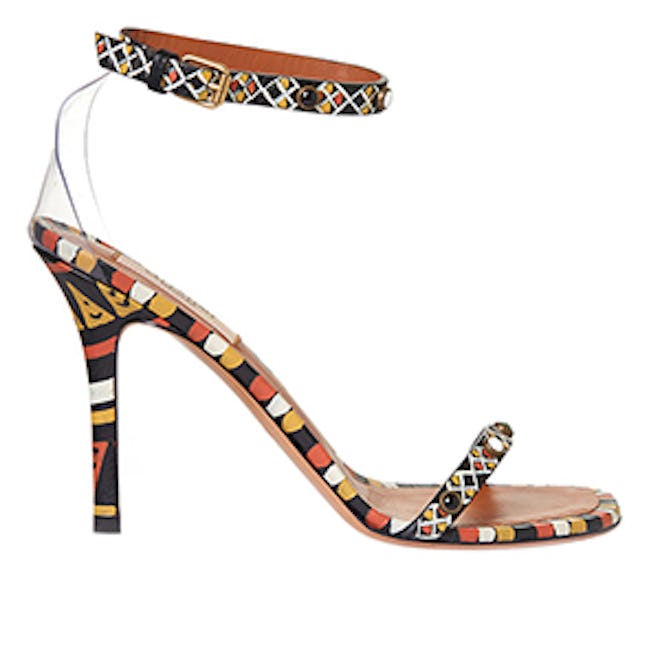 Hand Painted Leather Sandal