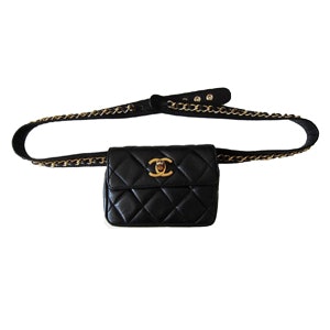 chanel chain fanny pack