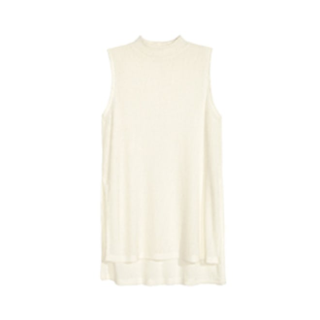 Fine-knit Sleeveless Top