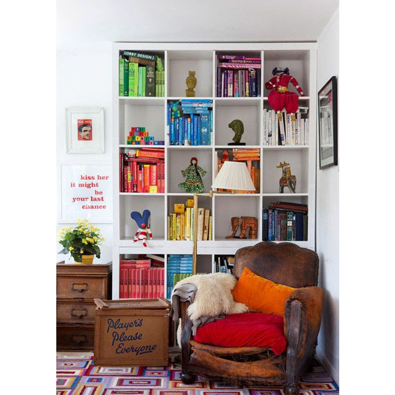 How To Make Your Cluttered Bookshelf Look Stylish