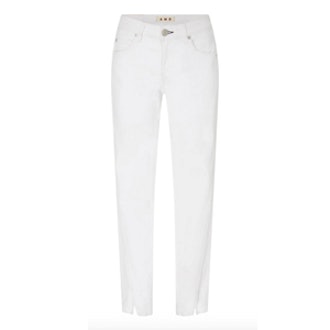 Vintage Split Ankle Mid Rise Skinny Jeans