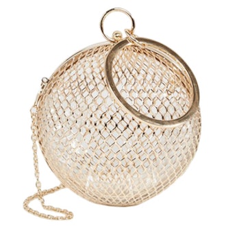 Cage Sphere Clutch Bag