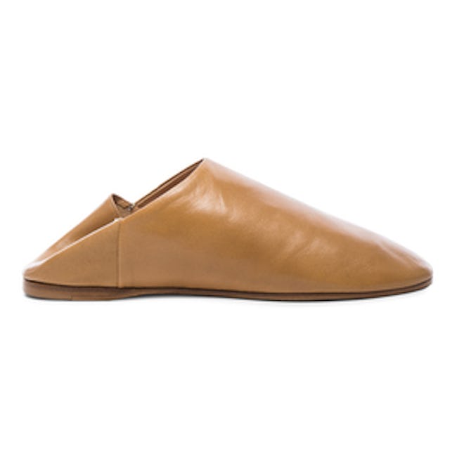 Leather Agata Babouche Slippers
