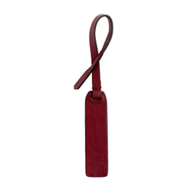 Customizable Bag Tag in Italian Leather