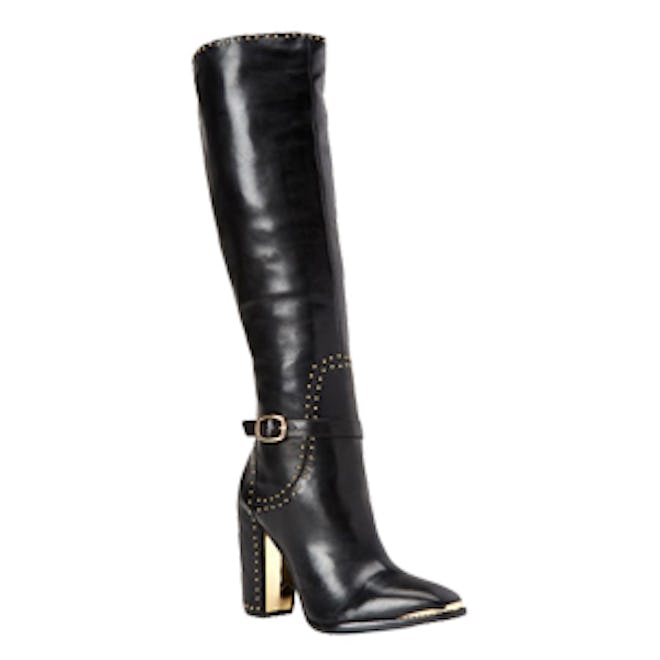 Brin Tall Studded Leather Boots