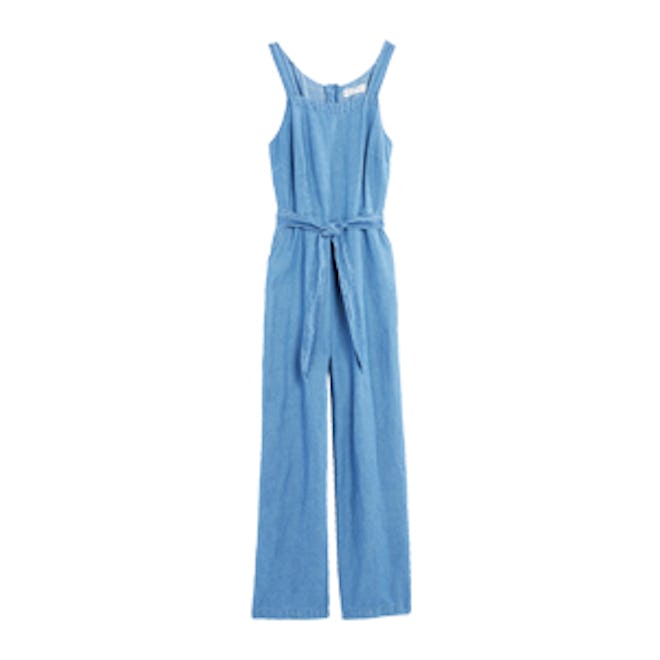 Chambray Muralist Jumpsuit