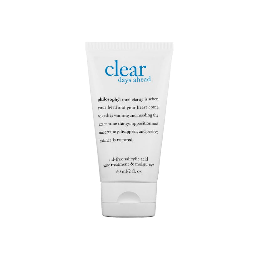 Clear days ahead acne treatment & moisturizer tube 