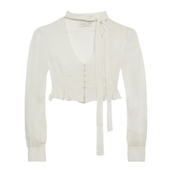 Delphine Victorian Cropped Blouse