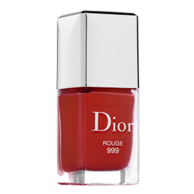 Dior Vernis Gel Shine and Long Wear Nail Lacquer in Rouge 999