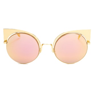 0177 Geometric Round Sunglasses