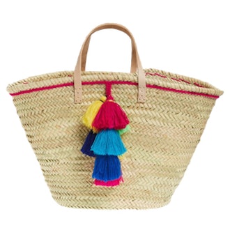 Remy Woven Straw Tote