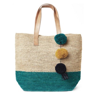 Montauk Raffia Tote