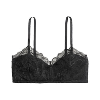 Soft-Cup Lace Bandeau Bra