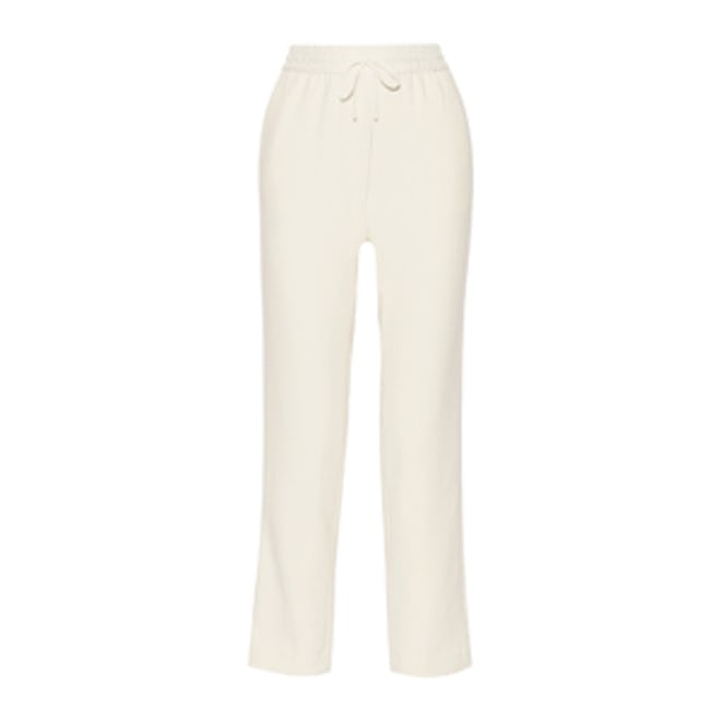 Collier Satin-Trimmed Stretch-Twill Track Pants