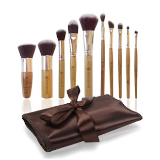 10 Piece Makeup Brush Set