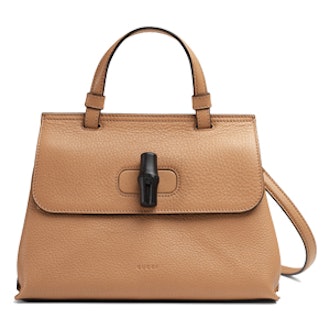 Bamboo Daily Leather Top Handle Bag