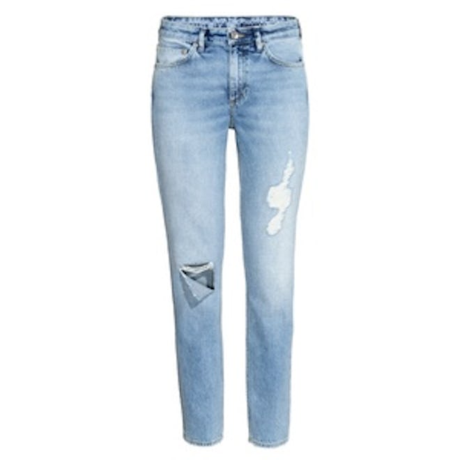 Relaxed Skinny Ankle Jeans