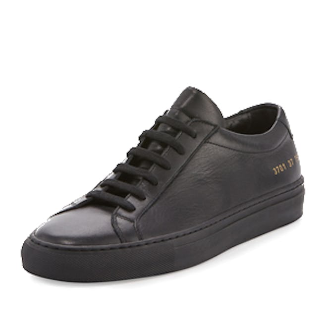 Achilles Leather Low-Top Sneaker