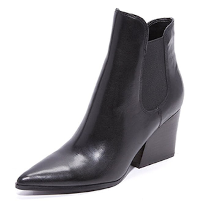 Kendall + Kylie Finley Leather Bootie