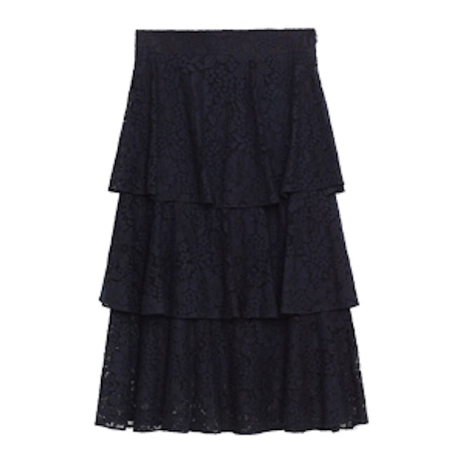 Frilled Lace Skirt