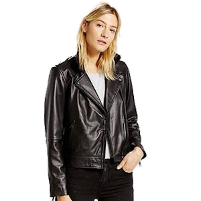 Leather Moto Jacket