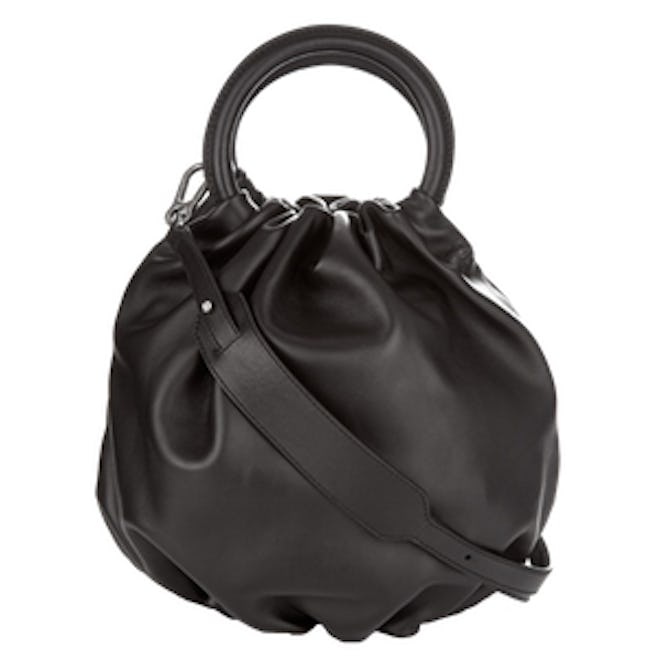 Bounce Leather Bucket Bag