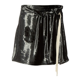Lucinda Velvet Mini Skirt