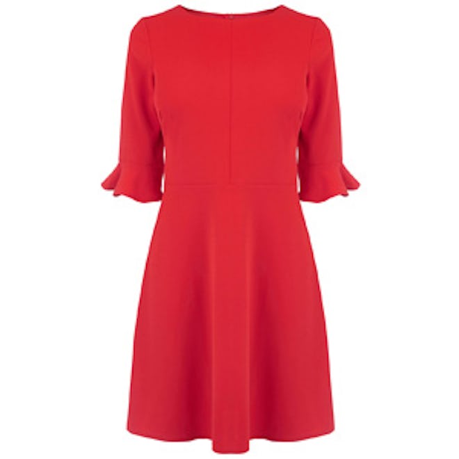 Flute Sleeve Dress