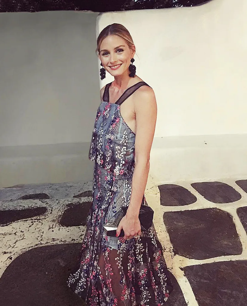 olivia palermo cocktail dress See Every Show-Stopping Look Olivia Palermo Wore for Her 10-Year Wedding Anniversary Celebrations (Exclusive)
