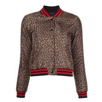 Leopard Print Roadie Jacket