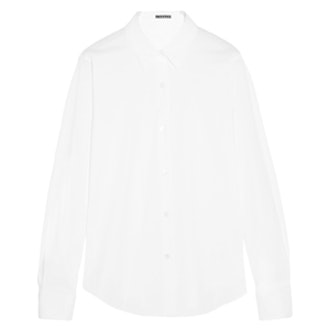 Tenia Stretch Cotton-Blend Piqué Shirt